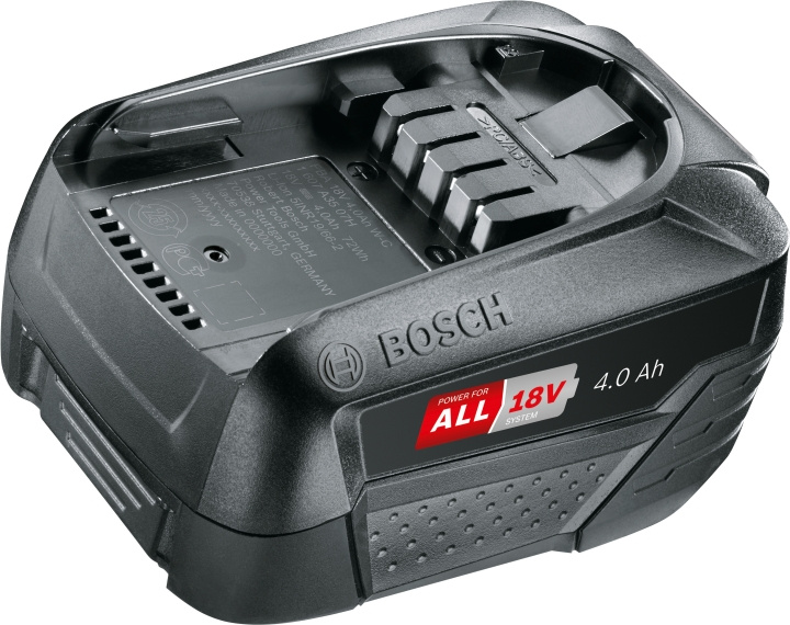 Bosch 18 V litiumjonbatteri, 4,0 Ah i gruppen HEM, HUSHÅLL & TRÄDGÅRD / Verktyg / Batterier till Elverktyg hos TP E-commerce Nordic AB (C69488)