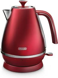 DeLonghi KBI2001.R vattenkokare, röd i gruppen HEM, HUSHÅLL & TRÄDGÅRD / Hushållsmaskiner / Vatten & Juice / Vattenkokare hos TP E-commerce Nordic AB (C69541)