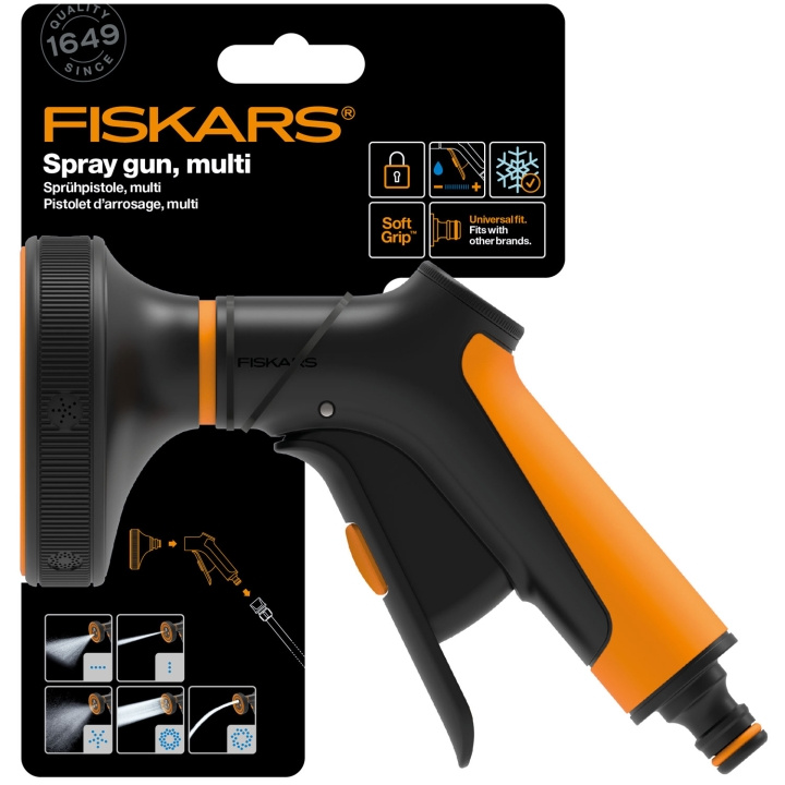 Fiskars Sprinklerpistol multifunktion. front tr i gruppen HEM, HUSHÅLL & TRÄDGÅRD / Trädgårdsprodukter / Trädgårdsredskap hos TP E-commerce Nordic AB (C69557)