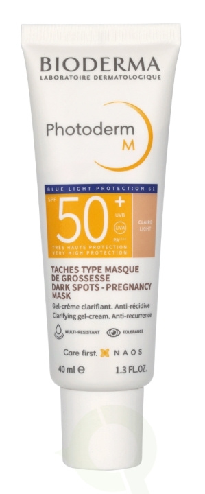 Bioderma Photoderm Light Colour Cream SPF50+ 40 ml i gruppen SKÖNHET & HÄLSA / Hudvård / Solskydd & Tanning / Solskydd hos TP E-commerce Nordic AB (C69600)
