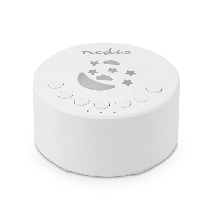 Nedis Maskin för Vitt Brus | 18 Sound Options | 1 W | Maximal batteritid: 18 timmar | Dimbara | Timer | Vit i gruppen HEM, HUSHÅLL & TRÄDGÅRD / Smarta hem / Smarta hem-system hos TP E-commerce Nordic AB (C69692)