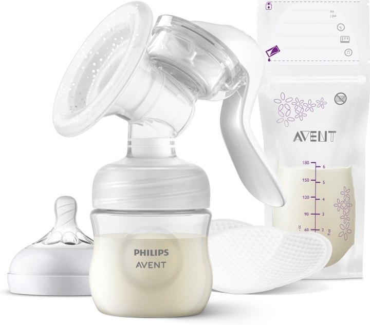 Philips Avent SCF430/20 bröstpump, manuell i gruppen LEKSAKER, BARN- & BABYPRODUKTER / Babysaker / Sköta & Hygien hos TP E-commerce Nordic AB (C69762)
