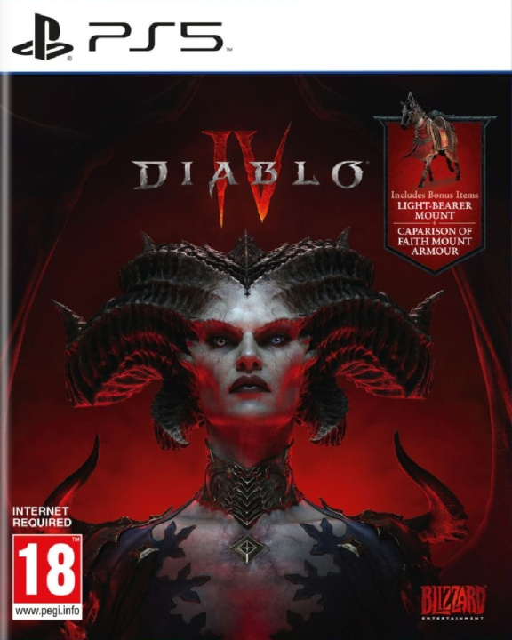 Activision Diablo IV spel, PS5 i gruppen HEMELEKTRONIK / Spelkonsoler & Tillbehör / Sony PlayStation 5 / Spel hos TP E-commerce Nordic AB (C69764)