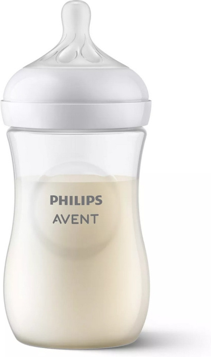 Philips Avent SCY903/01 Natural Response nappflaska, 260 ml i gruppen LEKSAKER, BARN- & BABYPRODUKTER / Babysaker / Nappar & Bitringar hos TP E-commerce Nordic AB (C69776)