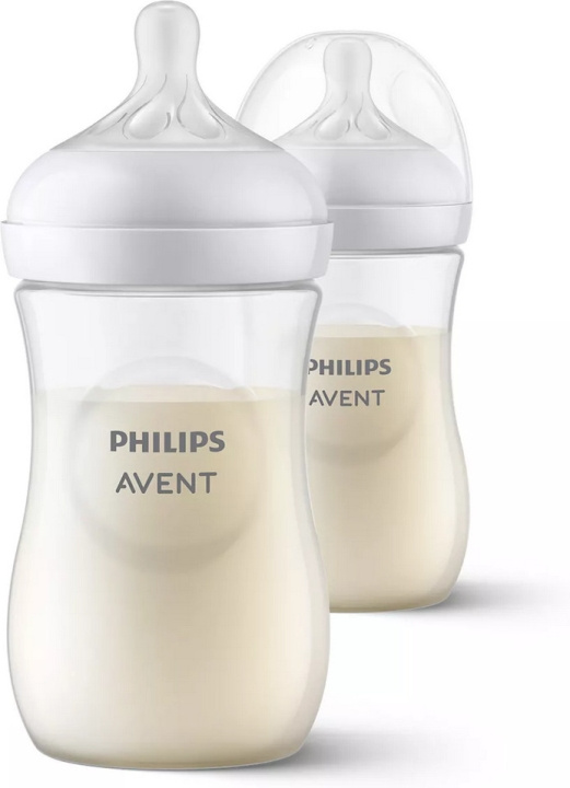 Philips Avent SCY903/02 Natural Response nappflaska, 260 ml, 2 delar i gruppen LEKSAKER, BARN- & BABYPRODUKTER / Babysaker / Nappar & Bitringar hos TP E-commerce Nordic AB (C69777)
