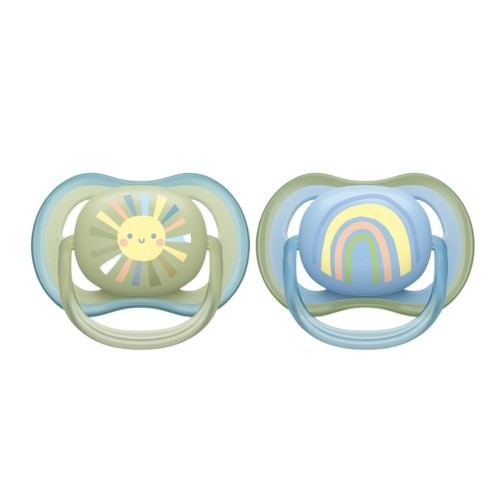 Philips Avent SCF085/58 Ultra Air nappar 0-6 månader, 2 st, sol i gruppen LEKSAKER, BARN- & BABYPRODUKTER / Babysaker / Nappar & Bitringar hos TP E-commerce Nordic AB (C69803)