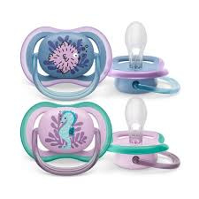 Philips Avent SCF085/61 Ultra Air nappar 6-18 månader, 2 st, sjöhäst i gruppen LEKSAKER, BARN- & BABYPRODUKTER / Babysaker / Nappar & Bitringar hos TP E-commerce Nordic AB (C69807)