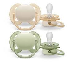 Philips Avent SCF091/05 Ultra Soft napp, 0-6 månader, 2 delar, neutral i gruppen LEKSAKER, BARN- & BABYPRODUKTER / Babysaker / Nappar & Bitringar hos TP E-commerce Nordic AB (C69808)
