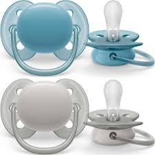 Philips Avent SCF091/17 Ultra Soft napp, 6-18 månader, 2 delar, blå i gruppen LEKSAKER, BARN- & BABYPRODUKTER / Babysaker / Nappar & Bitringar hos TP E-commerce Nordic AB (C69810)