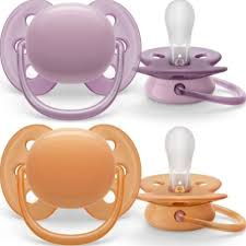 Philips Avent SCF091/33 Ultra Soft napp, 6-18 månader, 2 st, rödaktig i gruppen LEKSAKER, BARN- & BABYPRODUKTER / Babysaker / Nappar & Bitringar hos TP E-commerce Nordic AB (C69811)
