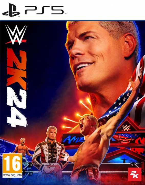 2K Games WWE 2K24 (PS5) i gruppen HEMELEKTRONIK / Spelkonsoler & Tillbehör / Sony PlayStation 5 / Spel hos TP E-commerce Nordic AB (C69829)