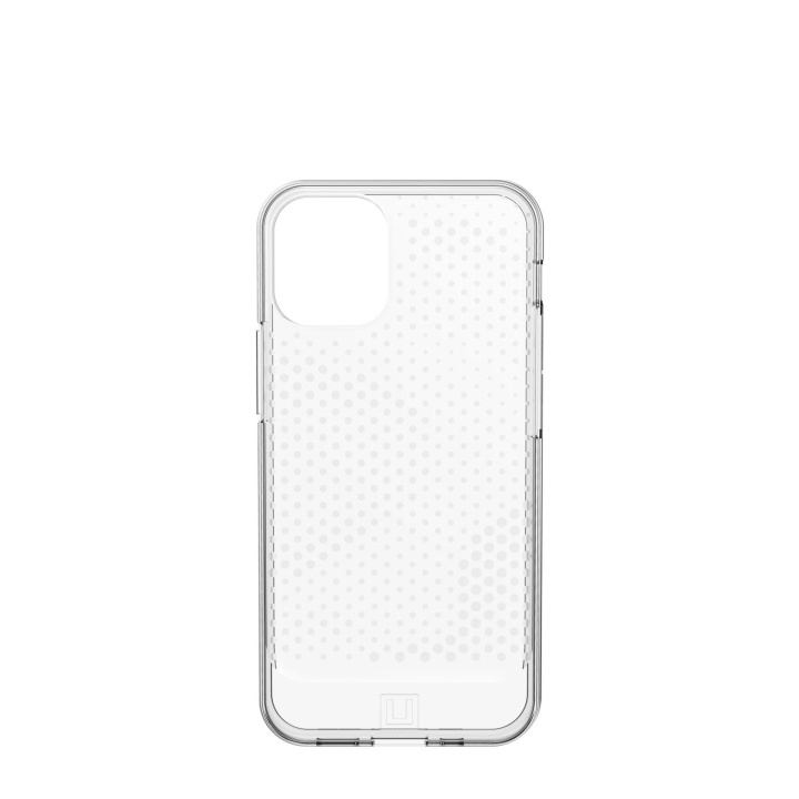 U by UAG iPhone 12 Mini U Lucent Cover Ice i gruppen SMARTPHONE & SURFPLATTOR / Mobilskydd / Apple / iPhone 12 Mini / Skal hos TP E-commerce Nordic AB (C69867)