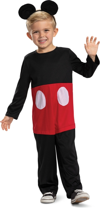 Disguise Musse Pigg Klassisk dräkt, 5-6 år, 99-123 cm i gruppen LEKSAKER, BARN- & BABYPRODUKTER / Leksaker / Maskeradkläder hos TP E-commerce Nordic AB (C69951)
