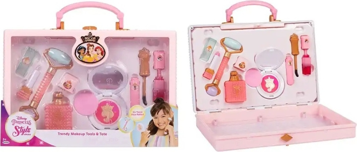 Disney Princess Style Collection sminkväska, 10 delar i gruppen LEKSAKER, BARN- & BABYPRODUKTER / Leksaker / Maskeradkläder hos TP E-commerce Nordic AB (C70134)