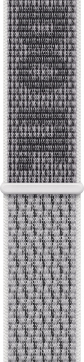 Apple Watch 41 mm Summit Vit/Svart Nike Sport Loop Armband (MPHV3) i gruppen SMARTPHONE & SURFPLATTOR / Träning, hem & fritid / Apple Watch & tillbehör / Tillbehör hos TP E-commerce Nordic AB (C70178)