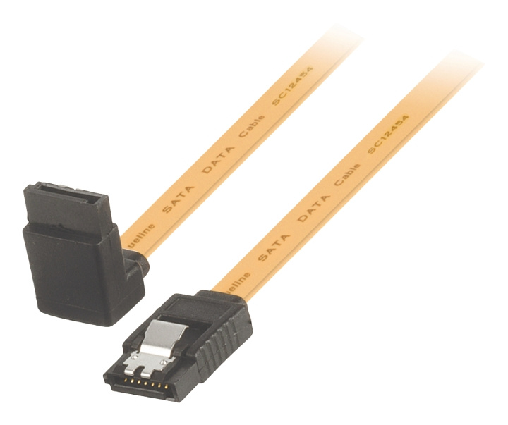 Valueline SATA 6 Gb / s Kabel Internal SATA 7-Pin Hona - SATA 7-Pin Hona 1.00 m Gul i gruppen DATORER & KRINGUTRUSTNING / Datorkablar / Interna / SATA hos TP E-commerce Nordic AB (C70233)