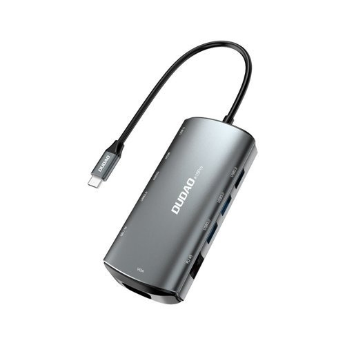 Dudao A15Pro 11-in-1 Type-C Adapter Dockingstation i gruppen DATORER & KRINGUTRUSTNING / Bärbara datorer & tillbehör / Dockningsstation hos TP E-commerce Nordic AB (C70287)