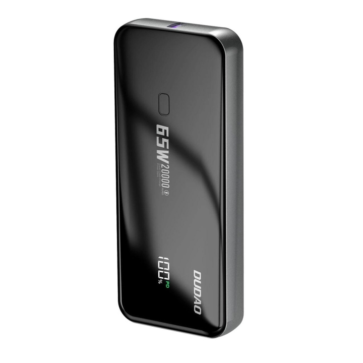 Dudao K65 powerbank 20000mAh PD 65W Black i gruppen SMARTPHONE & SURFPLATTOR / Laddare & Kablar / Powerbanks hos TP E-commerce Nordic AB (C70319)