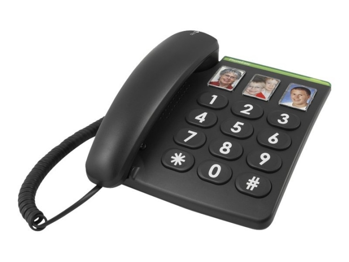 Doro PhoneEasy 331ph Sladdansluten telefon i gruppen HEMELEKTRONIK / Ljud & Bild / Fast telefoni / Bordstelefoner hos TP E-commerce Nordic AB (C70326)