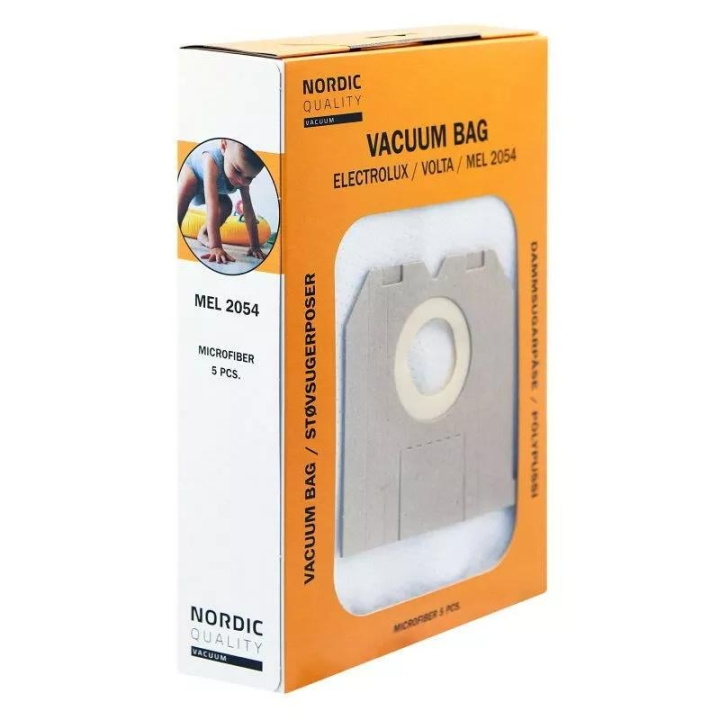 Nordic Quality MEL 2054 Euronics Støvsugerposer 5 stk | HEM, HUSHÅLL & TRÄDGÅRD - Städprodukter - Dammsugare & Tillbehör - Tillbehör - Dammsugarpåsar | GameStuff