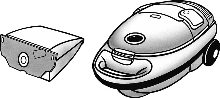 Nordic Quality MEL 2065 Dammsugarpåsar, 5 påsar + 1 filter | HEM, HUSHÅLL & TRÄDGÅRD - Städprodukter - Dammsugare & Tillbehör - Tillbehör - Dammsugarpåsar | GameStuff