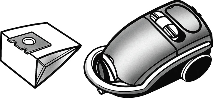 Nordic Quality RO 2193 Dammsugarpåsar, 5 påsar + 1 filter | HEM, HUSHÅLL & TRÄDGÅRD - Städprodukter - Dammsugare & Tillbehör - Tillbehör - Dammsugarpåsar | GameStuff