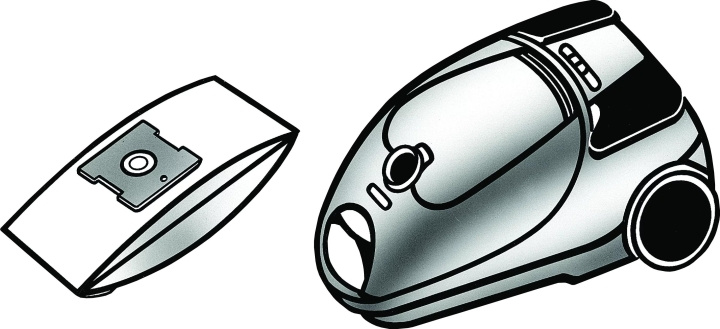 Nordic Quality MGS 2408 Dammsugarpåsar, 5 st | HEM, HUSHÅLL & TRÄDGÅRD - Städprodukter - Dammsugare & Tillbehör - Tillbehör - Dammsugarpåsar | GameStuff