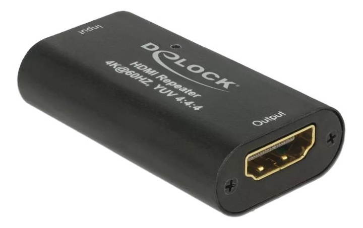 DeLOCK Repeater HDMI 4K 60 Hz UHD 30 m i gruppen HEMELEKTRONIK / Kablar & Adaptrar / HDMI / Adaptrar hos TP E-commerce Nordic AB (C70467)
