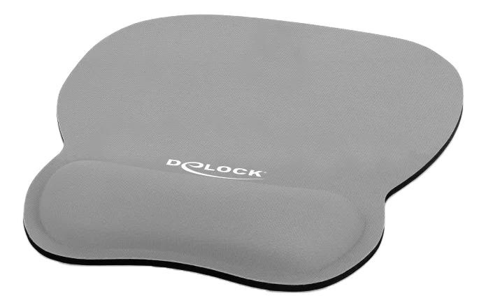 DeLOCK Ergonomic Mouse pad with Wrist Rest grey 245 x 206 mm i gruppen DATORER & KRINGUTRUSTNING / Möss & Tangentbord / Handledsstöd hos TP E-commerce Nordic AB (C70476)