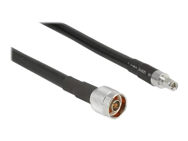DeLOCK Antenna Cable N plug >RP-SMA plug CFD400 LLC400 1 m low loss i gruppen HEMELEKTRONIK / Kablar & Adaptrar / Antennkablar & Tillbehör / Antennkablar hos TP E-commerce Nordic AB (C70479)