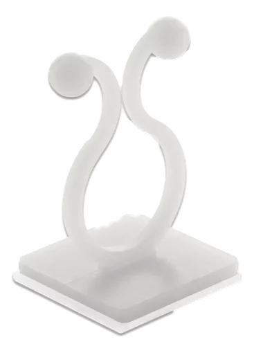 DeLOCK Cable drill with adhesive socket natural 10 pieces i gruppen HEMELEKTRONIK / Kablar & Adaptrar / Kabelhantering hos TP E-commerce Nordic AB (C70587)