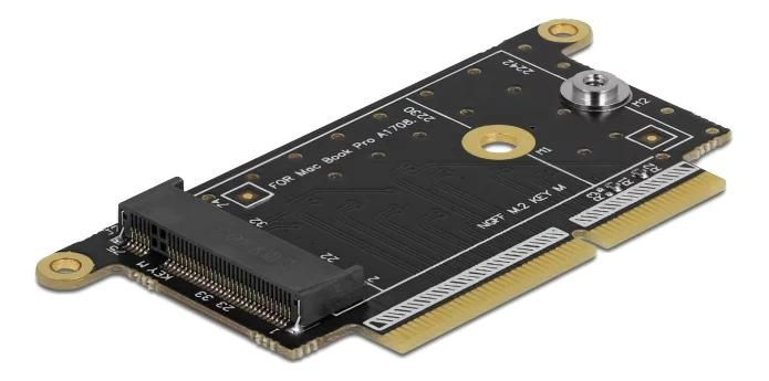 DeLOCK Converter MacBook Pro SSD to M.2 NVMe Slot i gruppen DATORER & KRINGUTRUSTNING / Datorkomponenter / Hårddiskar / Adaptrar & Tillbehör hos TP E-commerce Nordic AB (C70620)