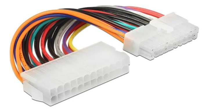 DeLOCK ATX Cable 24-pin female to 20-pin male i gruppen DATORER & KRINGUTRUSTNING / Datorkablar / Interna / Strömkablar & Adaptrar hos TP E-commerce Nordic AB (C70632)