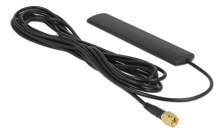 DeLOCK LTE Antenna SMA 3dBi fixed adhesive mounting i gruppen DATORER & KRINGUTRUSTNING / Nätverk / Nätverkskort / USB hos TP E-commerce Nordic AB (C70786)
