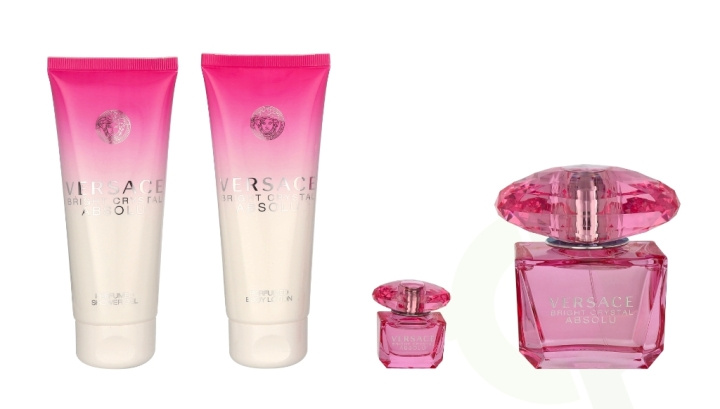 Versace Bright Crystal Absolu Giftset 295 ml Edp Spray 90ml/Body & Showergel 100ml/Body Lotion 100ml/Edp 5ml i gruppen SKÖNHET & HÄLSA / Presentkit / Presentkit För Henne hos TP E-commerce Nordic AB (C70960)