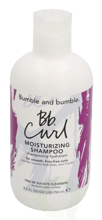 Bumble and Bumble Bumble & Bumble Curl Moisturizing Shampoo 250 ml For Smooth, Frizz-Free Curls i gruppen SKÖNHET & HÄLSA / Hår & Styling / Hårvårdsprodukter / Schampo hos TP E-commerce Nordic AB (C70987)