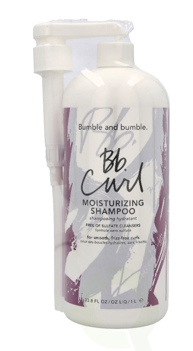 Bumble and Bumble Bumble & Bumble Curl Moisturizing Shampoo 1000 ml i gruppen SKÖNHET & HÄLSA / Hår & Styling / Hårvårdsprodukter / Schampo hos TP E-commerce Nordic AB (C70988)