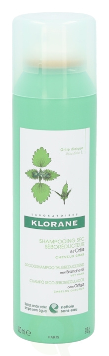 Klorane Dry Shampoo With Nettle 150 ml | SKÖNHET & HÄLSA - Hår & Styling - Hårvårdsprodukter - Schampo | GameStuff