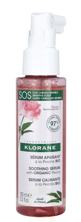 Klorane SOS Serum With Peony 100 ml Sensitive And Irritated Scalp i gruppen SKÖNHET & HÄLSA / Hudvård / Ansiktsvård / Serum Hud hos TP E-commerce Nordic AB (C70996)