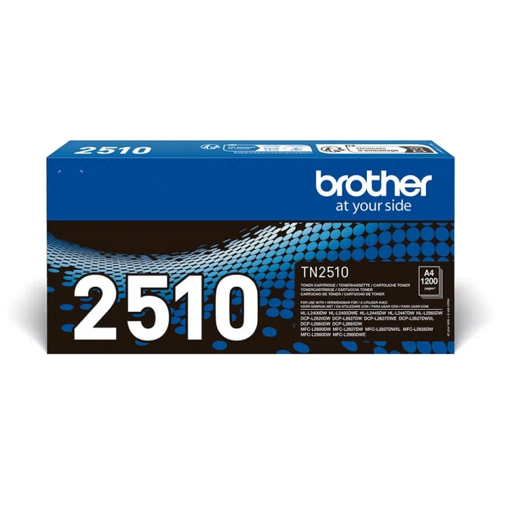 Brother Toner TN2510 TN-2510 Svart i gruppen DATORER & KRINGUTRUSTNING / Skrivare & Tillbehör / Bläck & Toner / Toner / Brother hos TP E-commerce Nordic AB (C71091)