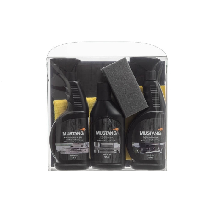 Mustang Rengöringsset för Grillar | HEM, HUSHÅLL & TRÄDGÅRD - Trädgårdsprodukter - Grillar & Grilltillbehör | GameStuff