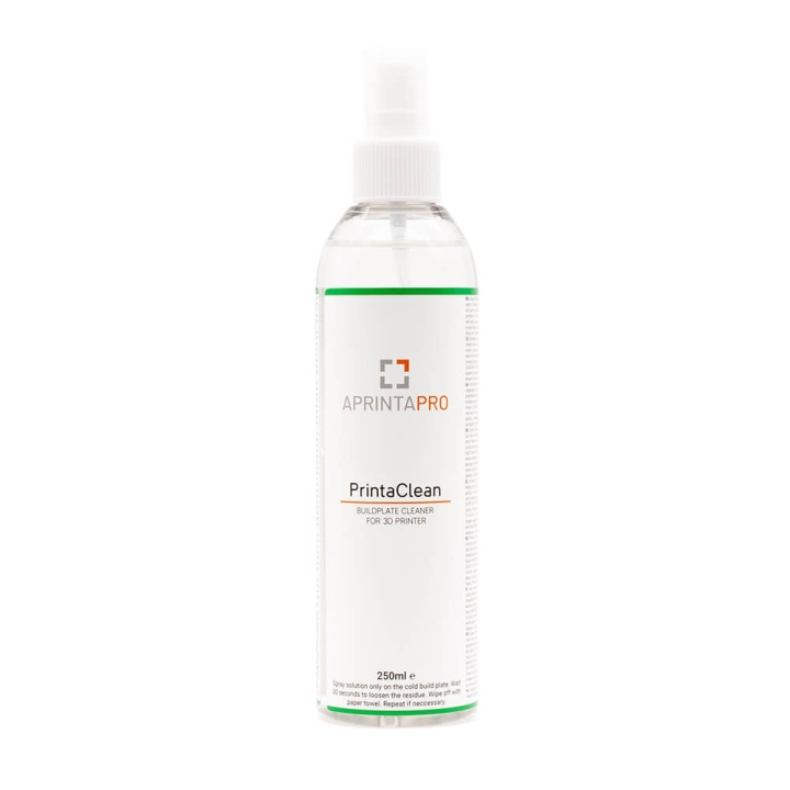 APRINTAPRO PrintaClean Build Plate Cleaning 250ml i gruppen DATORER & KRINGUTRUSTNING / Skrivare & Tillbehör / Skrivare / 3D-Skrivare & Tillbehör / Tillbehör hos TP E-commerce Nordic AB (C71144)