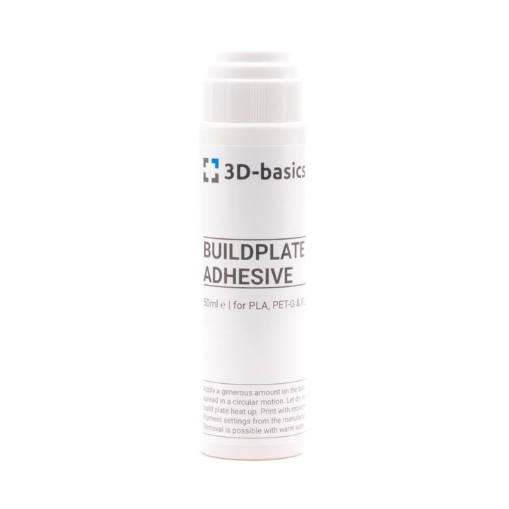 3D-basics Adhesive Anti-Warping Solution för Byggplatta 50ml i gruppen DATORER & KRINGUTRUSTNING / Skrivare & Tillbehör / Skrivare / 3D-Skrivare & Tillbehör / Tillbehör hos TP E-commerce Nordic AB (C71146)