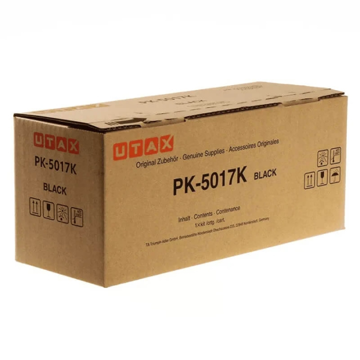 UTAX Toner 1T02TV0UT0 PK-5017K Svart i gruppen DATORER & KRINGUTRUSTNING / Skrivare & Tillbehör / Bläck & Toner / Toner / Övriga hos TP E-commerce Nordic AB (C71316)