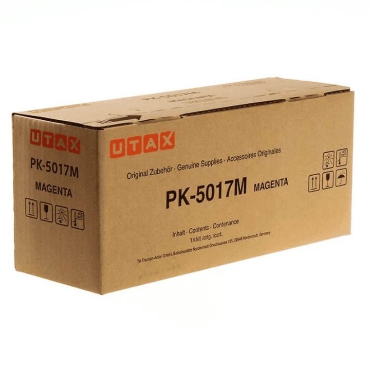 UTAX Toner 1T02TVBUT0 PK-5017M Magenta i gruppen DATORER & KRINGUTRUSTNING / Skrivare & Tillbehör / Bläck & Toner / Toner / Övriga hos TP E-commerce Nordic AB (C71318)