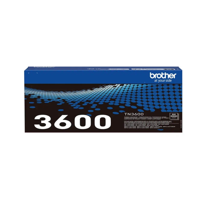 Brother Toner TN3600 TN-3600 Svart i gruppen DATORER & KRINGUTRUSTNING / Skrivare & Tillbehör / Bläck & Toner / Toner / Brother hos TP E-commerce Nordic AB (C71327)