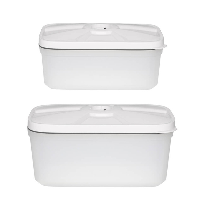 Maku Vacuum Food Container 2pcs i gruppen HEM, HUSHÅLL & TRÄDGÅRD / Köksredskap / Vakuumförpackare & Tillbehör hos TP E-commerce Nordic AB (C71339)