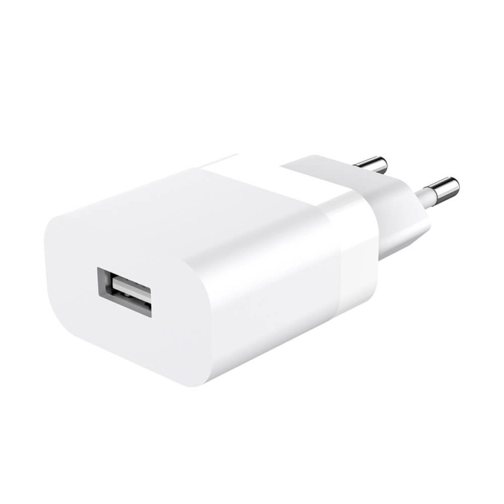 Gear Laddare 220V 1xUSB-A 2,4A Vit i gruppen SMARTPHONE & SURFPLATTOR / Laddare & Kablar / Väggladdare / Väggladdare USB hos TP E-commerce Nordic AB (C71367)
