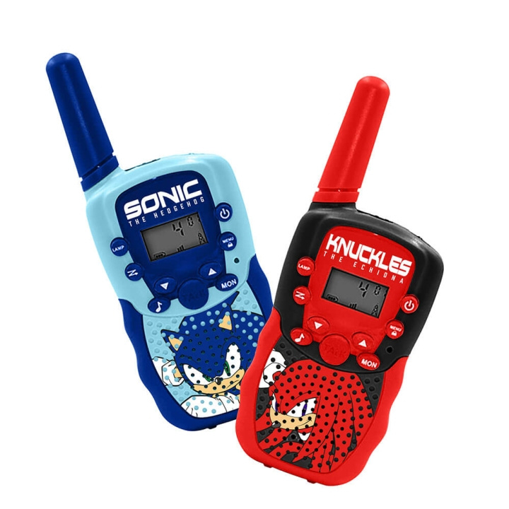 Sonic Walkie Talkie Sonic Digital LCD LED 1000m i gruppen LEKSAKER, BARN- & BABYPRODUKTER / Leksaker / Elektronik & Media / Övrig Elektronik & Media hos TP E-commerce Nordic AB (C71391)