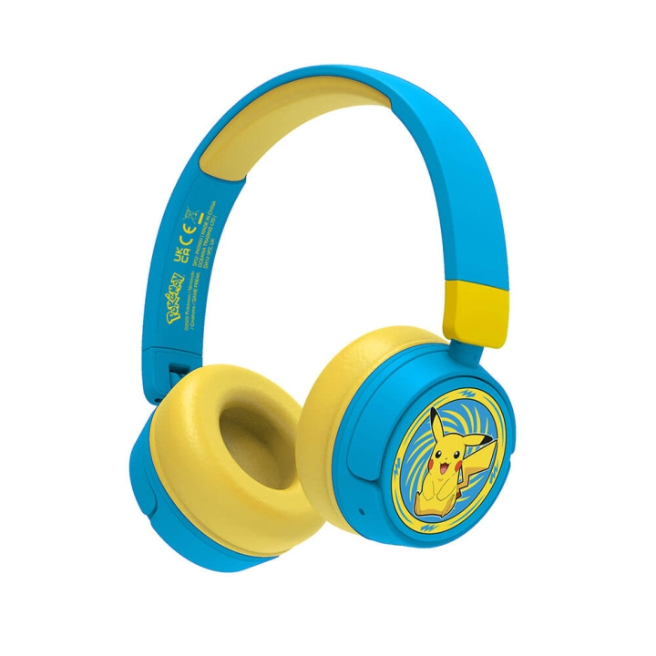 POKEMON Hörlur On-Ear Trådlös 85dB/95dB i gruppen HEMELEKTRONIK / Ljud & Bild / Hörlurar & Tillbehör / Hörlurar hos TP E-commerce Nordic AB (C71396)
